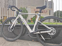 喜德盛公路自行車2025款A(yù)D300油碟UCI車架2x10速中空一體牙盤桶軸破風(fēng)車 白蛇 540mm 曬單實(shí)拍圖