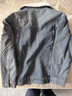 森馬（Semir）牛仔外套男冬棉服25街頭復古做舊仿羊羔毛翻領(lǐng)夾克潮109725108110 曬單實(shí)拍圖