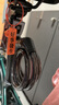 大行（DAHON）自行車(chē)鎖五位密碼鎖通用公路車(chē)山地車(chē)鎖防盜自行車(chē)鎖 黑色【帶鎖架】 曬單實(shí)拍圖