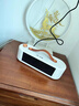 小米（MI）適用同款取暖器靜音辦公室桌面小功率500W小型暖手腳打字暖風(fēng)機臥室電暖器 D32-E-白色 曬單實(shí)拍圖