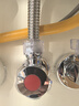 潛水艇（Submarine）E30-2 30cm波紋管熱水器上水管開水器進水管304不銹鋼耐熱兩根 曬單實拍圖