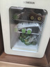 奧達(dá)信【新品】復(fù)古小冰箱靜音客廳桌面電冰箱保鮮美妝冰箱新款迷你冰箱迷你茶葉保鮮柜冰吧家用床頭冰箱 BCG41E-奶油白玻璃門(mén)（靜音款） 曬單實(shí)拍圖