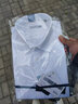 HLA海瀾之家短袖襯衫男DP免燙涼感領(lǐng)昂行政襯衫230支長(cháng)絨棉25夏季 曬單實(shí)拍圖