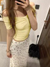 韞舜文胸冰絲抹胸無肩帶內衣女士防滑聚攏薄款胸罩裹胸文胸夏季胸衣新 香檳色（配透明肩帶） L 【34/75ABC 推薦90-110斤】 曬單實拍圖