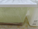 SPACEXPERT 衣物收納箱特大號(hào)塑料整理箱車(chē)載儲(chǔ)物箱80L白色 1個(gè)裝 帶輪 曬單實(shí)拍圖