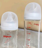 貝親（Pigeon）玻璃奶瓶160mlS碼+PPSU奶瓶240mlM碼 1-6個(gè)月奶瓶套裝 曬單實(shí)拍圖