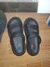 小野七天涼鞋男款夏季外穿2026新款防滑兩用涉水開(kāi)車(chē)休閑沙灘拖鞋男士夏天 拖鞋男黑灰 43 (43-44碼) 曬單實(shí)拍圖