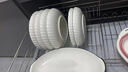 碗碟套裝家用釉下彩飯碗簡(jiǎn)約北歐風(fēng)新款餐具套裝陶瓷碗盤(pán)餐具喬遷 玄月63件升級(jí)配鉆石煲 曬單實(shí)拍圖