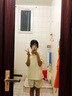 G.DUCKKIDS童裝女童夏裝套裝24新款兒童衣服女夏季洋氣女大童短袖短褲運(yùn)動(dòng)裝 杏色 160 適合150-160cm年齡12-13歲 曬單實(shí)拍圖