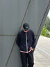 TOMMY HILFIGER【含羊毛】25秋冬新款男商務(wù)休閑青年針織夾克棒球開(kāi)衫外套 【拼色立領(lǐng)開(kāi)衫】藏青色DW5 XL （推薦：165-180斤） 曬單實(shí)拍圖