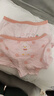 棉奇熊 女童內(nèi)褲兒童純棉短褲小女孩100%平角褲中大童底褲5條裝-P222-L 曬單實拍圖