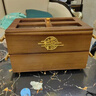 慕妃新中式實(shí)木紙巾盒擺件客廳高檔輕奢抽紙盒家用茶幾創(chuàng)意收納盒套裝 紙巾架（小號(hào)） 曬單實(shí)拍圖