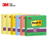 3M【全網(wǎng)低價】便利貼 報事貼/便條紙/便簽紙/便簽本 辦公用品 狠貼 654S-6SP 6本裝 彩色多色套裝 曬單實拍圖