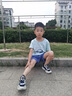 真維斯男童速干套裝兒童短袖短褲男孩夏季運(yùn)動(dòng)冰絲涼感夏裝中大童童裝 藍(lán) 冰塊檸檬+黑 檸檬片X 130 曬單實(shí)拍圖