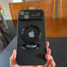 彩繪師 適用蘋(píng)果14/17promax手機殼磁吸無(wú)線(xiàn)充支架iPhone14Plus全包自帶鏡頭膜17Air防摔男女新款保護套 蘋(píng)果14Plus【石墨黑】支架磁吸磨砂殼 曬單實(shí)拍圖