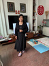獨(dú)束大碼女裝設(shè)計(jì)感優(yōu)雅針織衫秋裝新款微胖MM針織氣質(zhì)顯瘦開衫女 赫本黑 XL (尺碼：3) 曬單實(shí)拍圖