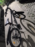 鳳凰（Phoenix）山地車自行車變速減震碟剎成年人山地自行車男士女式學生越野單車 流光銀輻條輪【鋼架】 加粗車架 24寸 24速 曬單實拍圖