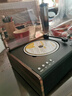LUAMAR柏林之聲音響禮物CD機播放機復古一體式藍牙智能降噪播放多功能桌面音箱七夕節 胡桃色 曬單實(shí)拍圖