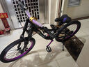 DESCRIPTIONDES軟尾山地自行車(chē)雙肩前叉雙碟剎20寸22寸越野單盤(pán)學(xué)生兒童單車(chē) 暗夜黑 20寸-7速-雙減震 曬單實(shí)拍圖