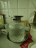富光耐熱玻璃涼水壺大容量家用果汁杯花茶杯茶壺冷水壺錘紋壺1200ML 曬單實拍圖