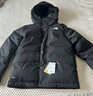 The North Face北面羽絨服男戶外保暖鵝絨派克羽絨外套89Z0 黑色/JK3 S 曬單實拍圖