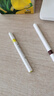 斑馬牌（ZEBRA）RMJF5按動(dòng)筆芯0.5mm黑色中性筆替芯適用JJ77簽字筆 10支 曬單實(shí)拍圖