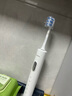 美的（Midea）電動牙刷S1PX白色成人/學生 4支刷頭 180天超長續(xù)航 磁懸浮聲波馬達男士女士專用 生日中秋禮物 曬單實拍圖