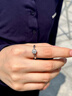 DRAGBOLL鉆戒一克拉人工培育鉆石訂婚求婚送女友生日七夕情人節(jié)禮物 D色 VS2-50分 Pt950鉑金鉆戒（指圈號(hào)詢客服） 曬單實(shí)拍圖