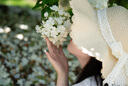 妙奕嘉草帽女海邊帽子度假防曬沙灘帽大帽檐夏季草編遮陽帽遮臉太陽帽子 蕾絲蝴蝶結(jié)草帽【米色】帶防風(fēng)繩 曬單實(shí)拍圖