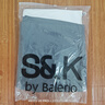 班尼路（Baleno）S&K系列短褲夏季輕薄款冰絲速干潮流男士五分褲沙灘休閑中褲純色 【冰絲面料】-中灰#純色 XL 曬單實(shí)拍圖