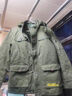 JEEP SPIRIT棉服男冬季棉襖加絨加厚沖鋒衣工裝棉質(zhì)夾克短款棉衣外套 YS5832軍綠(加絨加厚) 3XL (體重160-175斤) 曬單實(shí)拍圖