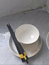 浩雅24頭碗碟套裝景德鎮(zhèn)陶瓷餐具套裝碗盤碗碟盤餐具套裝時(shí)光漫步 曬單實(shí)拍圖