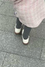 戴維貝拉（DAVE＆BELLA）兒童針織褲子2025秋裝新款女童連褲襪女寶寶打底褲小童休閑長褲 灰色【現(xiàn)貨】1條 100 cm（建議身高90-100cm） 曬單實拍圖