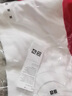 優(yōu)衣庫男裝女裝大師T AIRism棉混紡圓領(lǐng)T恤長(cháng)袖25秋冬新款479781 00 白色 M 曬單實(shí)拍圖