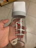 愛得利（evorie）玻璃奶瓶 寬口徑奶瓶 嬰兒奶瓶240ml (6個(gè)月+) 曬單實(shí)拍圖