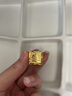 瑞福源黃金招財進(jìn)寶戒指999足金包銀大氣男士四方板戒實(shí)心活口節日送禮 招財進(jìn)寶戒指【總重約14克】 包金2克 曬單實(shí)拍圖