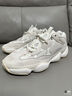 阿迪達(dá)斯Yeezy500白天使青少年學(xué)生休閑鞋ID5114  37 曬單實(shí)拍圖