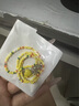 夢可飾多巴胺彩色愛心項鏈女輕奢小眾甜酷串珠頸鏈感鎖骨鏈秋季配飾飾品 黃愛心 曬單實拍圖