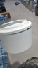 食品級泡面碗宿舍學(xué)生帶蓋不銹鋼泡方便面可瀝水湯盆食堂打飯專用 17cm【奶白色】帶蓋泡面碗+餐具 曬單實(shí)拍圖