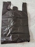 垃圾袋家用手提式加厚背心式廚房學(xué)生宿舍用黑色塑料袋 50只 曬單實(shí)拍圖