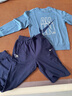 NIKE耐克男童套裝 2025新款秋季女童秋裝兒童衣服兩件套長(cháng)袖月光藍 【100%純棉】160 /L 【建議身高152-158cm】 曬單實(shí)拍圖