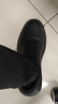 斯凱奇（Skechers）閃穿鞋slipins男鞋一腳蹬通勤商務(wù)休閑黑色皮鞋 全黑色/BBK 42 曬單實(shí)拍圖
