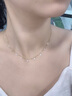 Arsis銀飾自由搭配星光項鏈女原創(chuàng  )設計時(shí)尚簡(jiǎn)約百搭項鏈送女友生日禮物 星光項鏈 曬單實(shí)拍圖