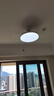 美的（Midea）風(fēng)扇燈餐廳吊扇燈led臥室燈隱形扇葉遙控三防燈具熟睡風(fēng)包安裝 曬單實(shí)拍圖
