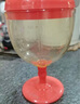 如山兒童高腳杯學飲杯鴨嘴寶寶喝水家用牛奶杯直飲果汁酒杯式奶瓶 曬單實拍圖