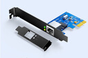 綠聯(lián) PCI-E轉(zhuǎn)千兆網(wǎng)卡 臺(tái)式機(jī)內(nèi)置有線網(wǎng)卡 自適應(yīng)以太網(wǎng)卡 千兆網(wǎng)口擴(kuò)展卡 電腦主機(jī)箱RJ45接口 曬單實(shí)拍圖