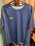 安德瑪（Under Armour）速干衣t恤男士運(yùn)動(dòng)短袖健身訓(xùn)練服上衣籃球跑步冰絲透氣球衣夏季 曬單實(shí)拍圖