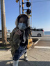 BIBK日本護(hù)耳羊羔絨耳罩綁帶女秋冬季天保暖系帶防風(fēng)戶外騎行耳套耳包 【無骨架】棕白 曬單實(shí)拍圖