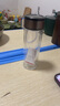【?京東物流配送】高硼硅雙層玻璃杯大容量泡茶杯水杯子茶水分離 【雙層加厚】茶杯 350ml 1只 曬單實(shí)拍圖