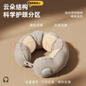 四萬公里充氣u型枕旅行便攜頸枕坐車飛機(jī)u形枕護(hù)頸旅游出行靠脖按壓式枕頭 曬單實(shí)拍圖